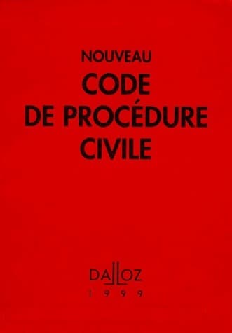 Nouveau code de procédure civile 1999 - Collectif