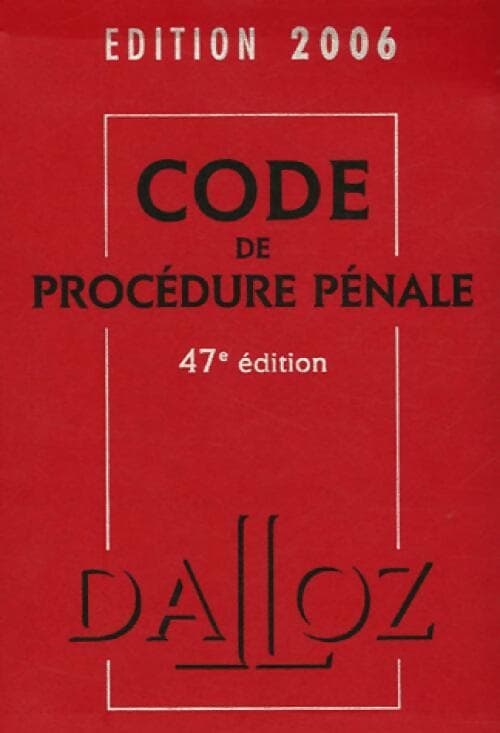 Code de procédure civile 2006 - Jean-François Renucci